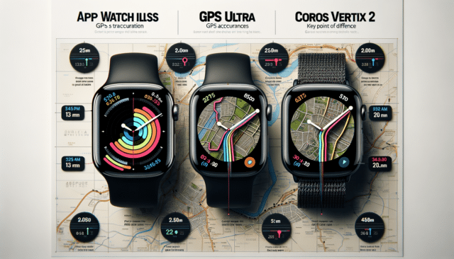 Apple Watch Ultra vs. Coros Vertix 2: GPS Accuracy Showdown