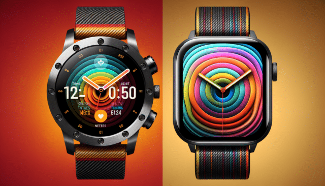 Coros Apex Pro vs. Apple Watch Series 9: Display Quality Comparison