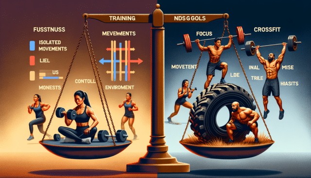 Fitness vs. CrossFit: Training Intensity and Goals