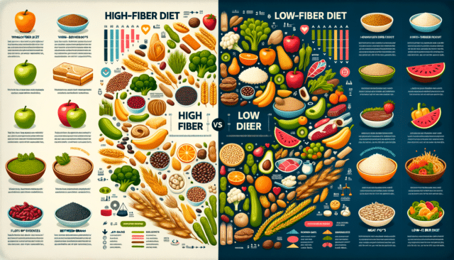 High-Fiber Diet vs. Low-Fiber Diet: A Comprehensive Guide