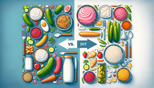 High-Probiotic Diet vs. No-Probiotic Diet: A Comprehensive Comparison