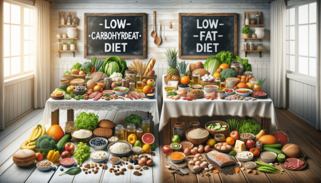 Low-Carbohydrate Diet vs. Low-Fat Diet: A Comprehensive Comparison