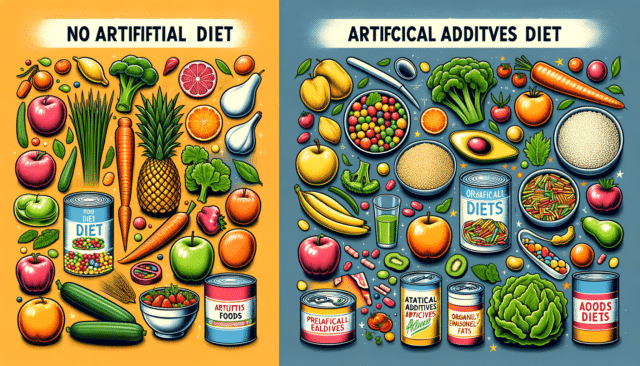 No Artificial Additives Diet vs. Artificial Additives Diet: A Comprehensive Comparison