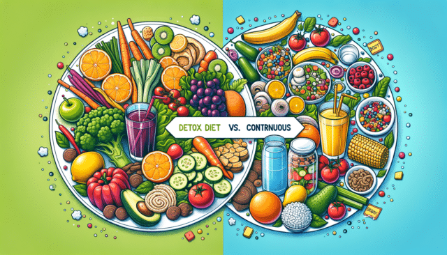 Diet Detoks Rutin vs. Makan Berkelanjutan: Perbandingan Mendalam