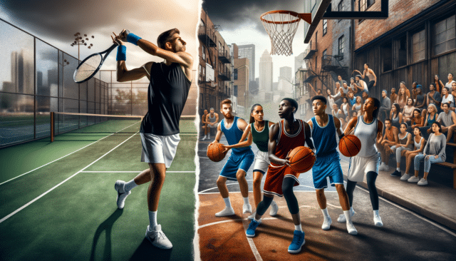 Tennis vs. Basketball: Team Sport vs. Individual Sport