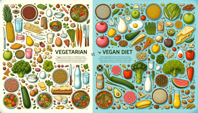 Pola Makan Vegetarian vs. Pola Makan Vegan: Perbandingan Komprehensif