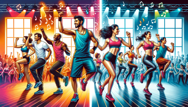 Zumba vs. Aerobics: Latin Dance Movements vs. Traditional Aerobic Exercises