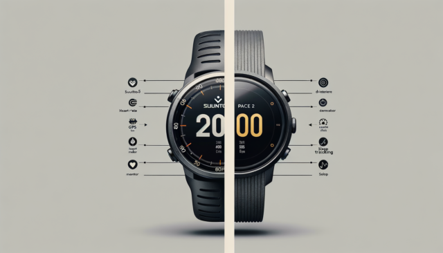 Suunto 5 vs. Coros Pace 2: Basic Fitness Tracking Features