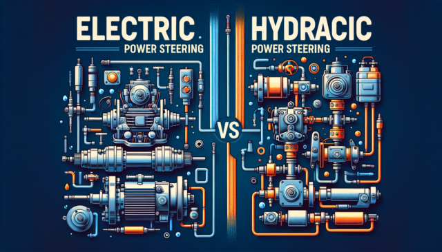 Elektryczne i hydrauliczne wspomaganie kierownicy