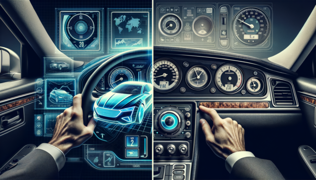 Head-Up Display vs. Classic Dashboard